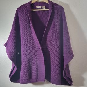 DKNY  Sweater Like Shaw with One Button